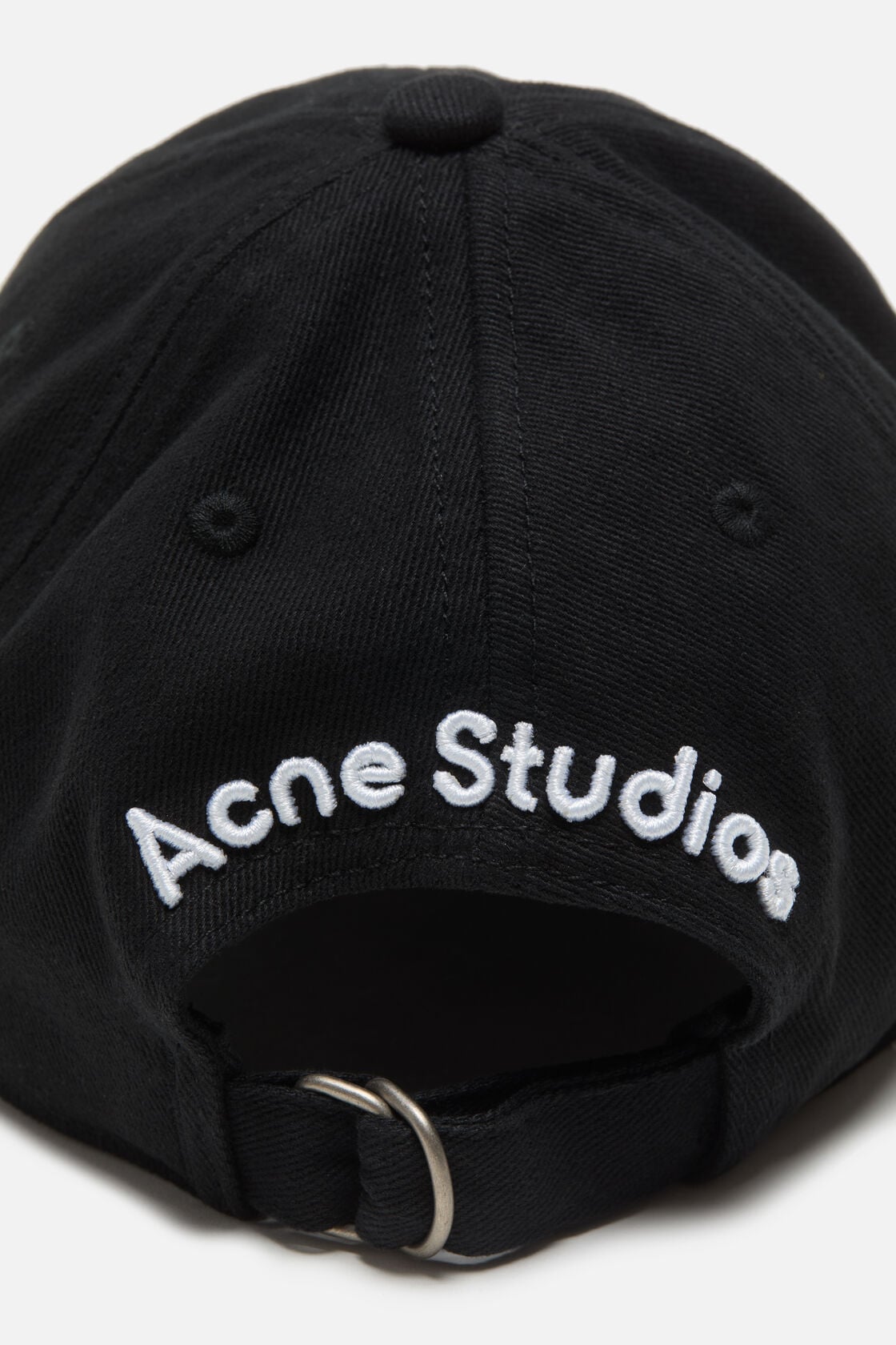 Twill logo cap - Black