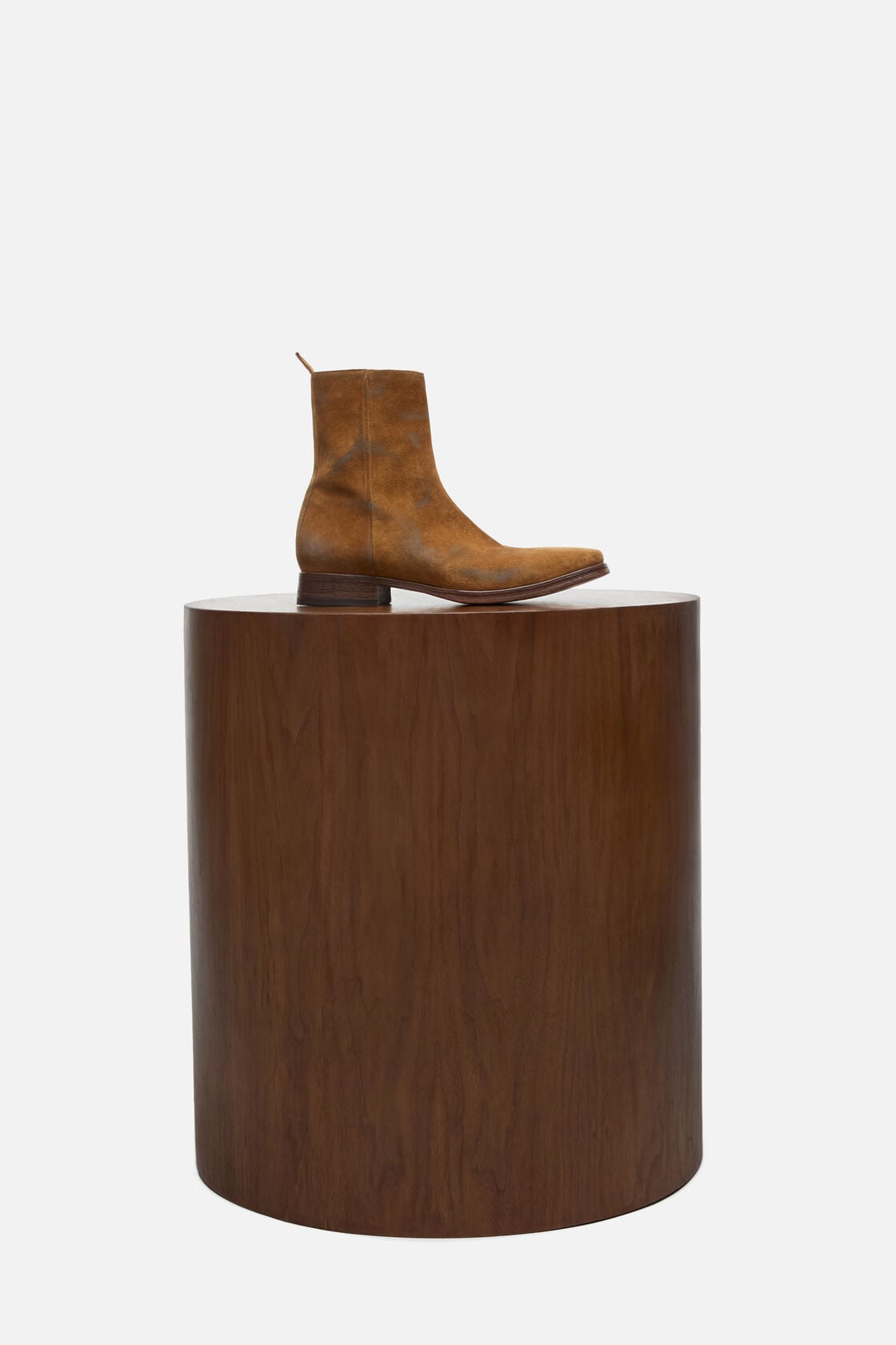 Suede ankle boots - Sand beige