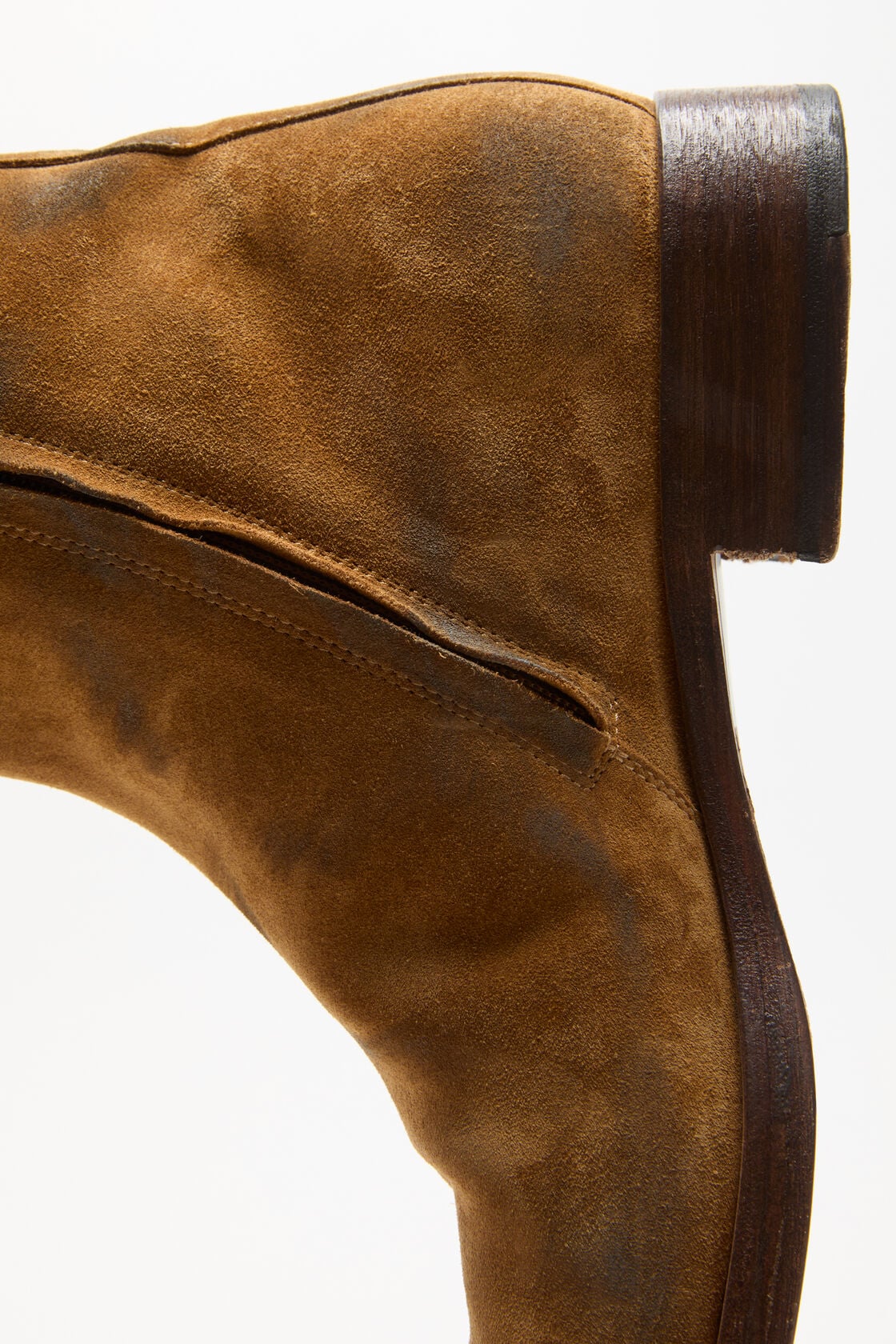 Suede ankle boots - Sand beige