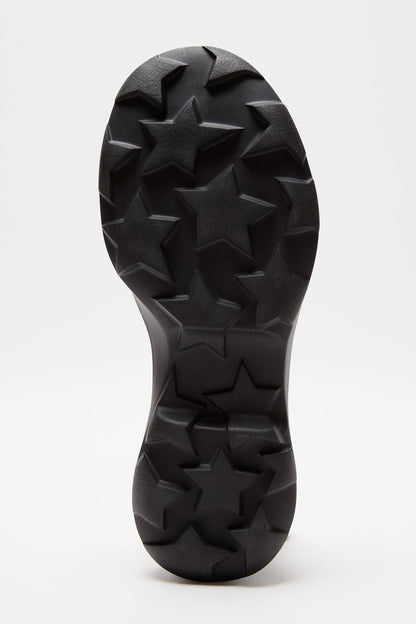 Leather lace-up shoes - Black
