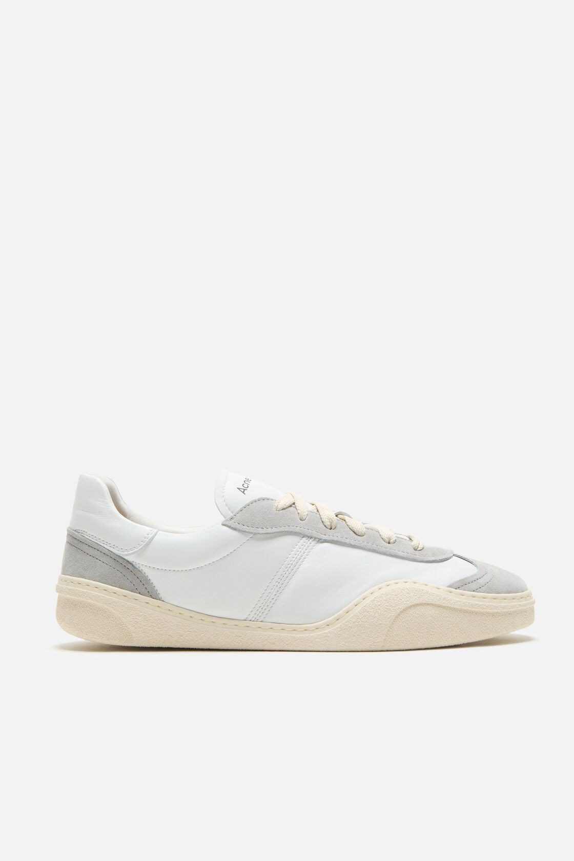 Leather sneakers - White/white