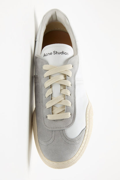 Leather sneakers - White/white
